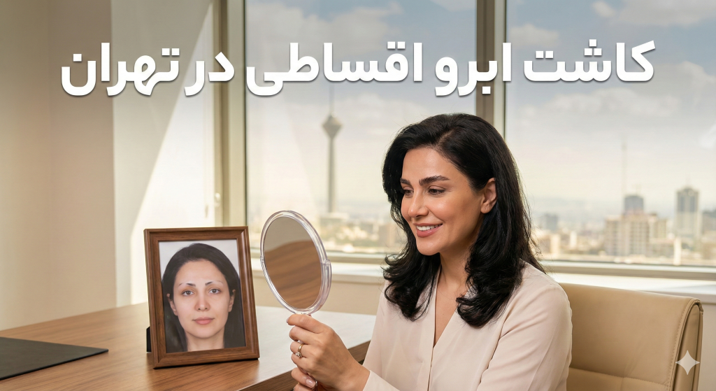 کاشت ابرو اقساطی در تهران