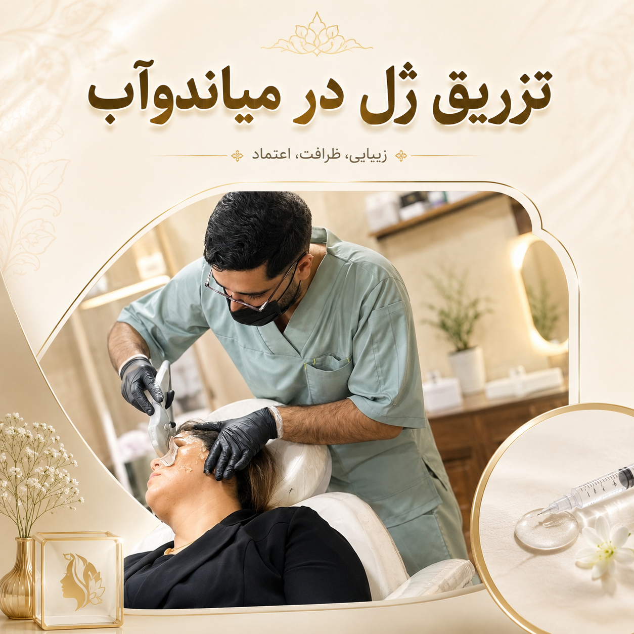 تزریق ژل و فیلر در میاندوآب